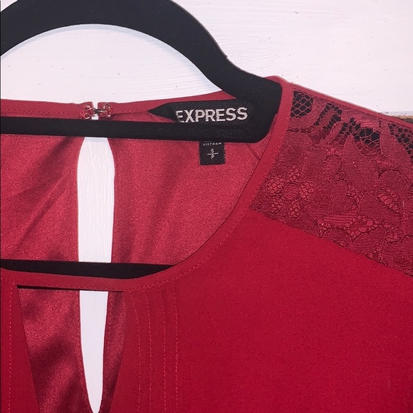 Express, keyhole and lace inlet dress (size small) - Picture 2 of 4